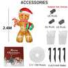 Inflatable Gingerbread Man Yard Decoration