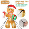 Inflatable Gingerbread Man Yard Decoration