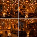 LED Christmas HD Projector Night Light