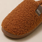 Plush Fleece House Slippers