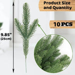 Artificial Norfolk Pine Holiday Garland