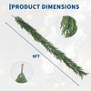 Artificial Norfolk Pine Christmas Garland