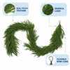 Artificial Norfolk Pine Christmas Garland