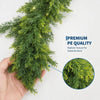 Artificial Norfolk Pine Christmas Garland