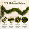 Artificial Norfolk Pine Christmas Garland