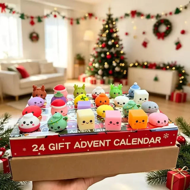 Christmas Dumpling Squishy Advent Calendar