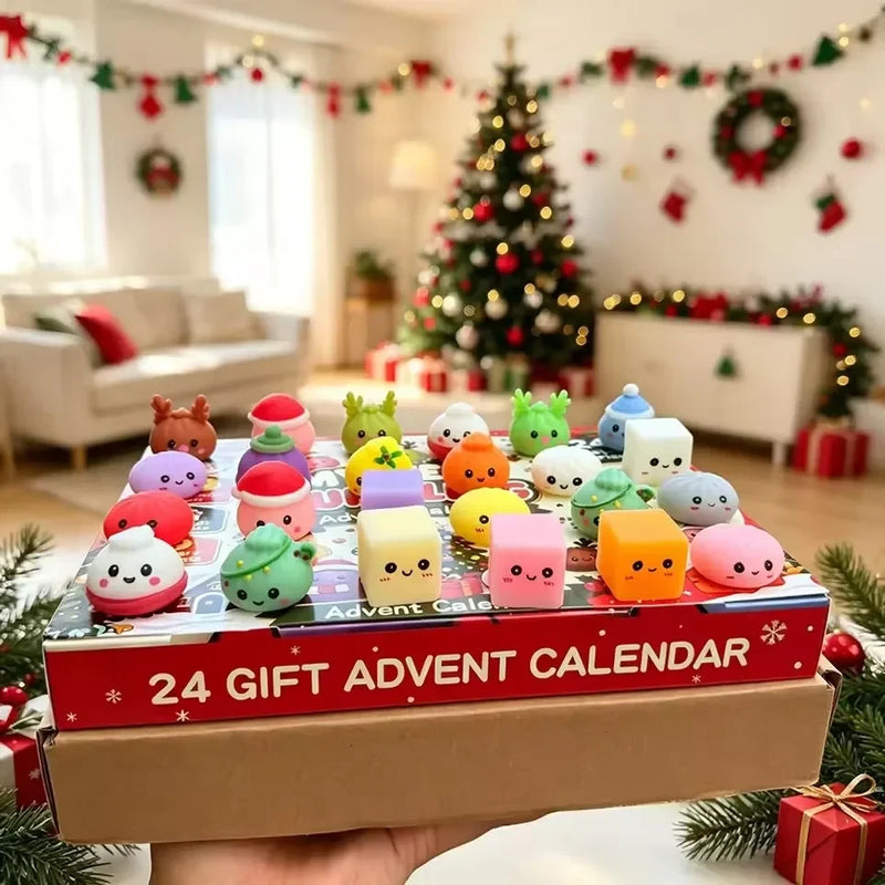 Christmas Dumpling Squishy Advent Calendar