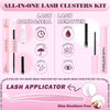 Natural Wispy Lash Cluster Kit