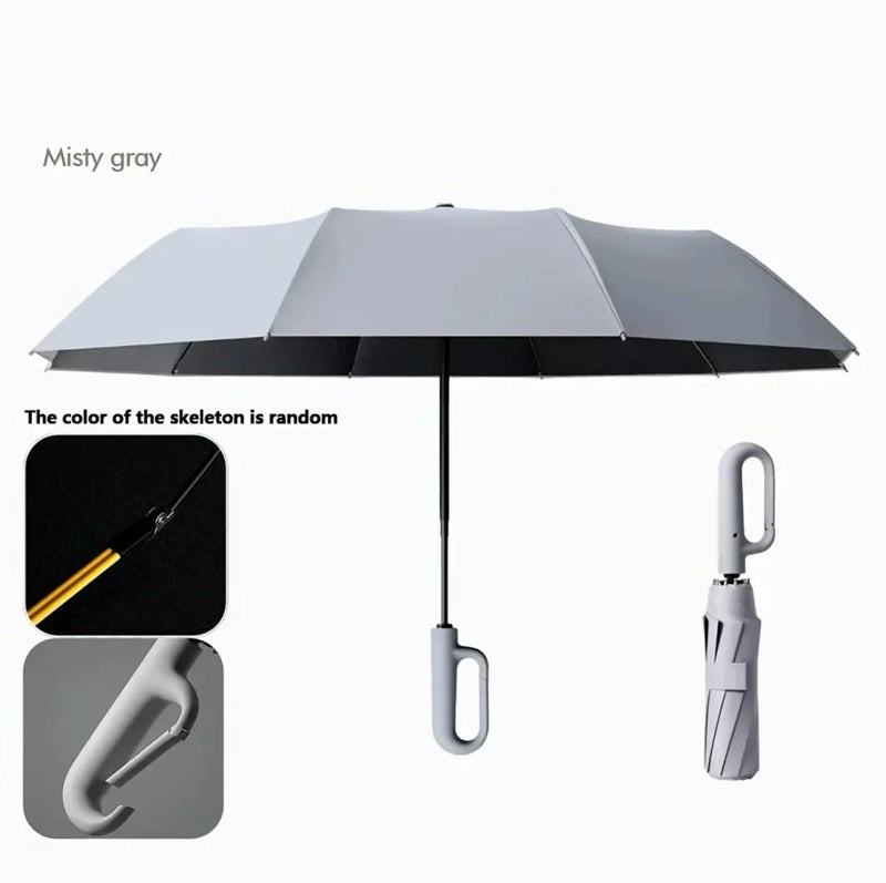 Compact Folding Rain Umbrella