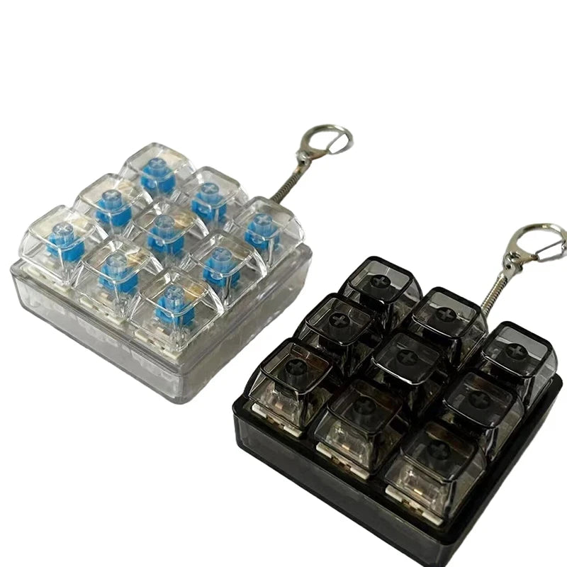 Mechanical Keyboard Fidget Keychain