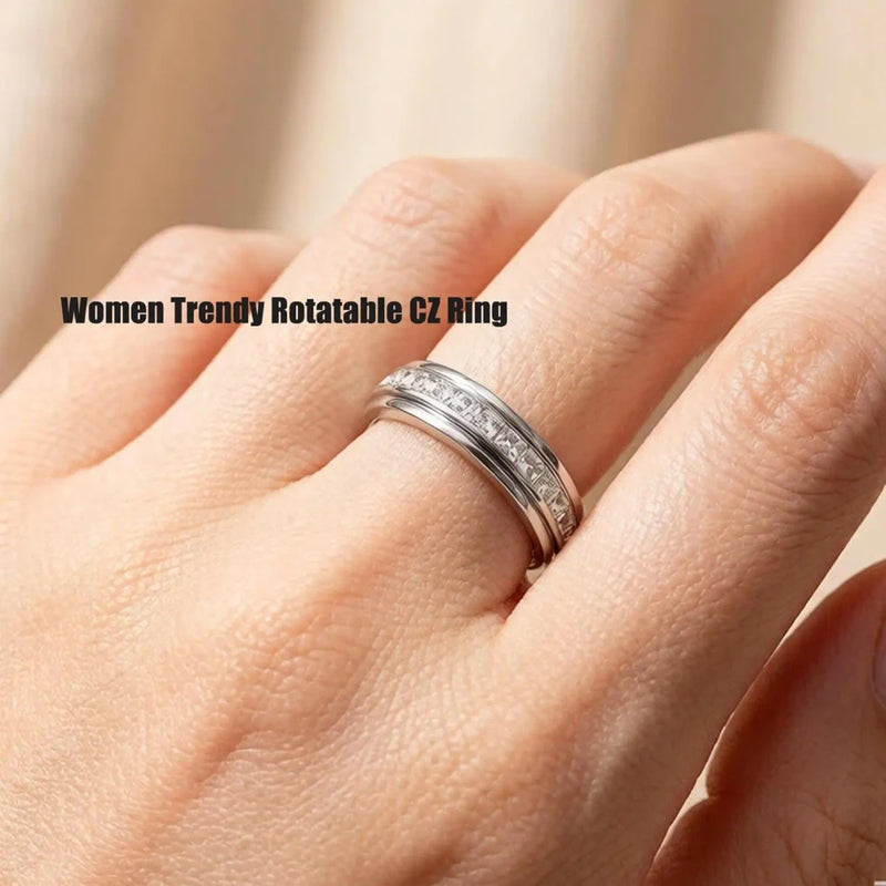 Titanium Fidget Ring