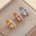 Titanium Fidget Ring