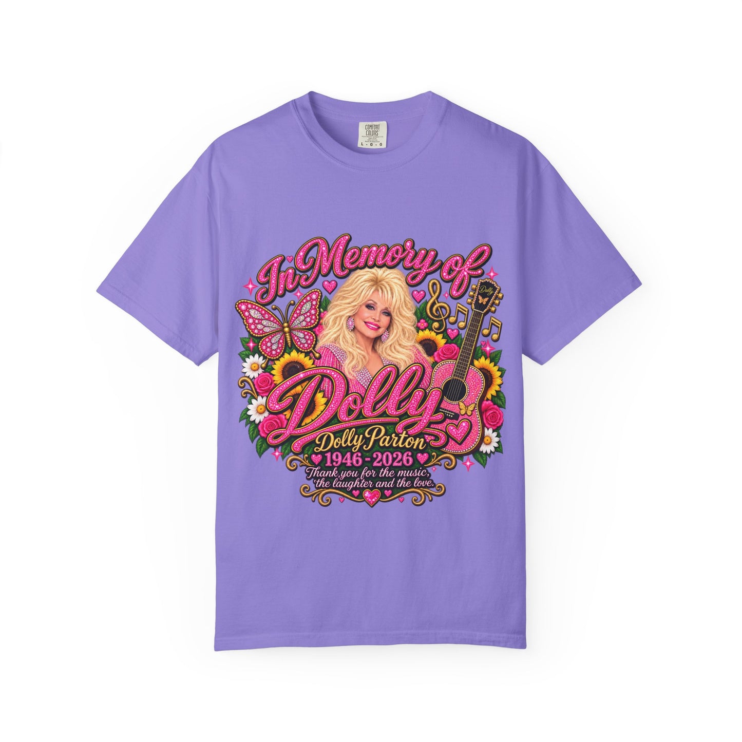 Memorial Graphic T-Shirt — "In Memory of Dolly (1946–2026)" Tribute Tee