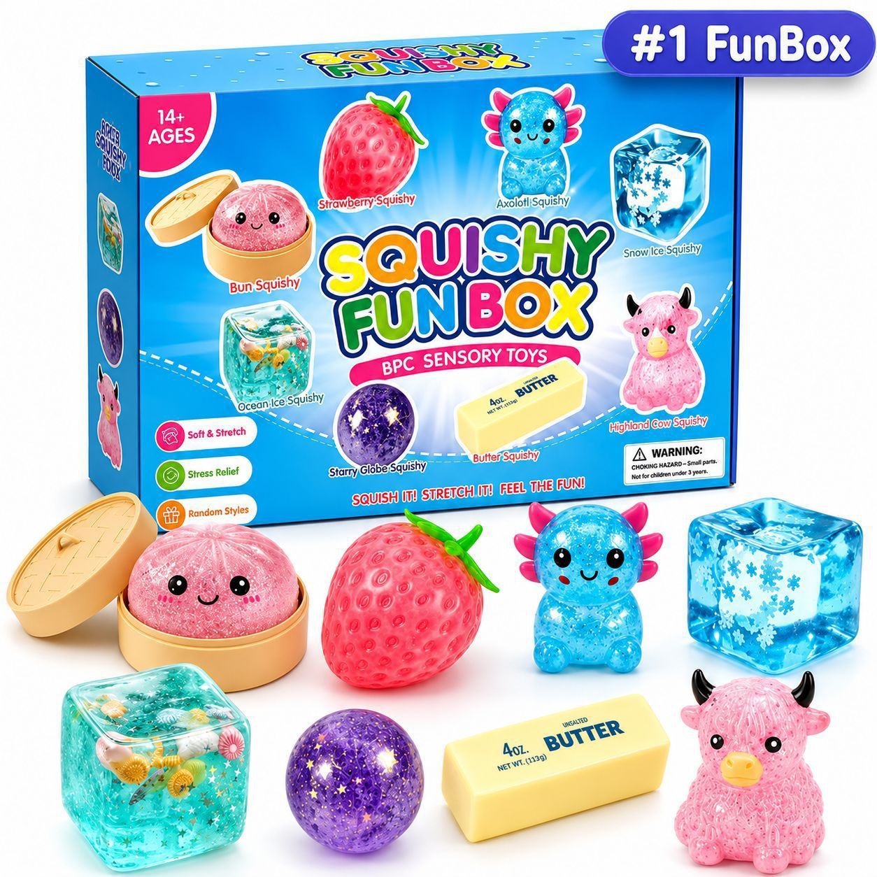 Maltose Stress Relief Squeeze Toy