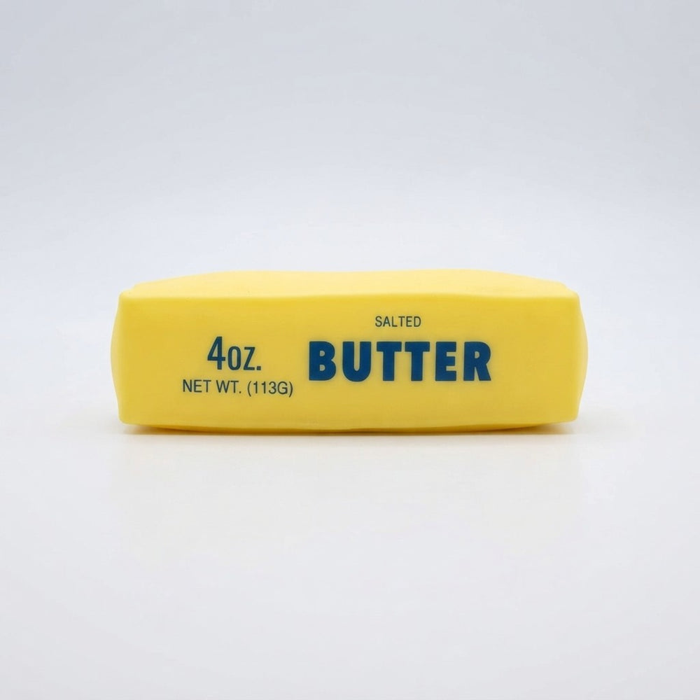 🧈 MEET THE CRUNCHY BUTTER SQUISHY
The butter you squeeze… not spread. 😂